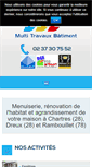 Mobile Screenshot of mtb-menuiseries.fr